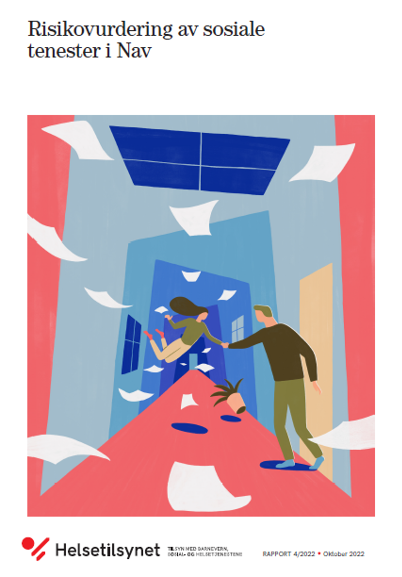 Bilde av forsiden rapport fra Helsetilsynet 4/2022