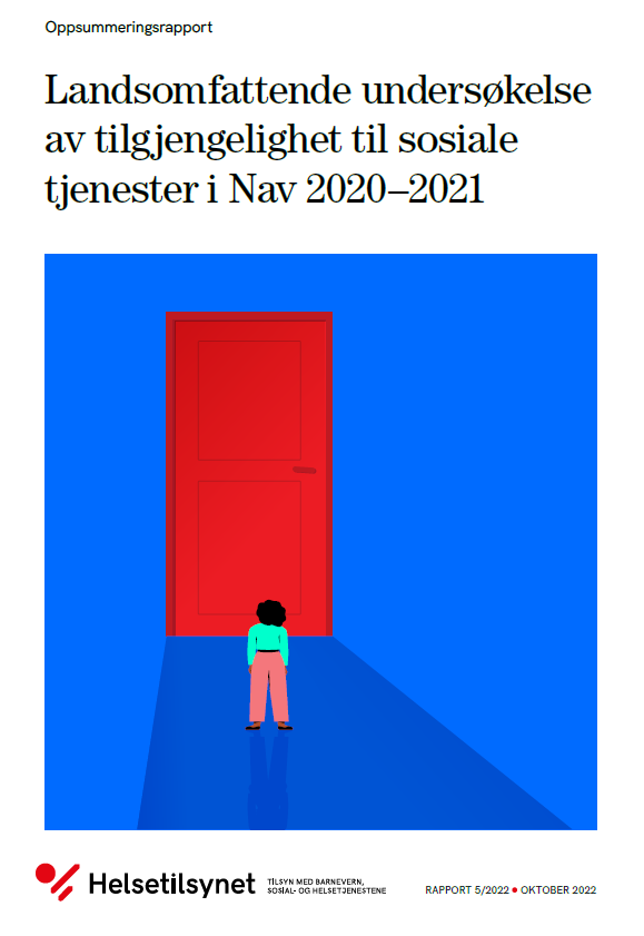 Bilde av forsiden rapport fra Helsetilsynet 5/2022