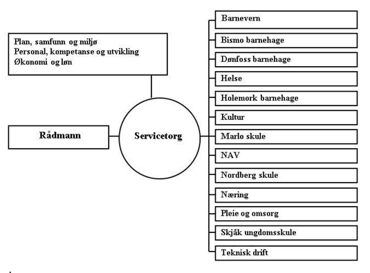 Organisasjonskart – Skjåk kommune